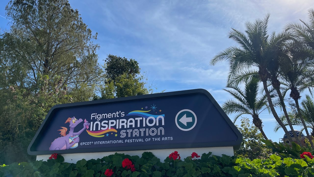 Walt Disney World💜Figment’s Inspiration Station✨Epcot Art Festival💫