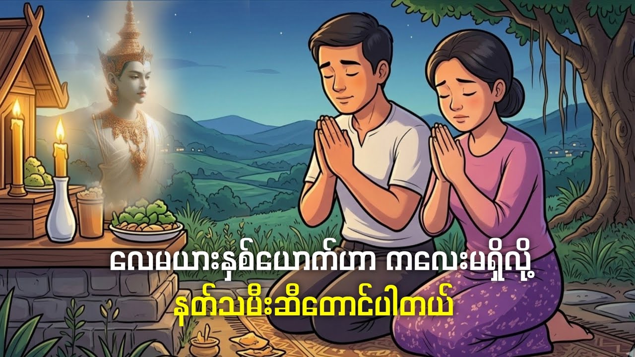 ​ကလေးမရှိလို့ ဝမ်းနည်းနေတဲ့ လင်မယားကို နတ်သမီးကဘာပေးသလဲ? || What Did the Fairy Give the Sad Couple