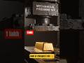 Gold vs hydraulic press.#GoldVsHydraulicPress #HydraulicPress #GoldExperiment #GoldChallenge