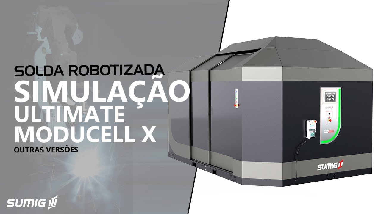 Célula de Soldagem Robotizada Sumig Ultimate Moducell 2° Versão ...