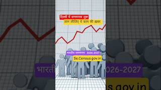 #censusindia#delhigovernment  #latestnews #ytshortsindia #ytshorts