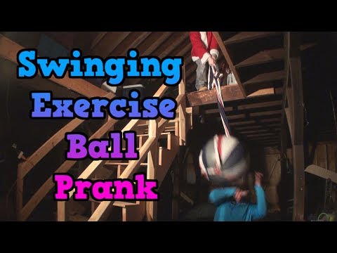 swinging-exercise-ball-attack-prank