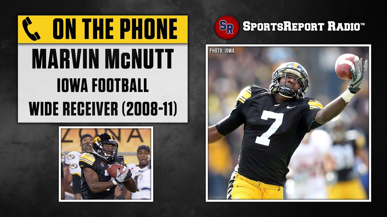 Marvin McNutt (Iowa Football WR 200811) talks on Sports Report Radio