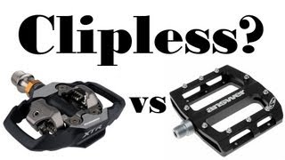 Clipless Pedals - Buying your first Mountain Bike for Beginners #4