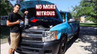 Twin Turbo Silverado Build Pt.2 Took The Nitrous Kit Out