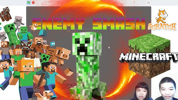 Secrets of Coding in SCRATCH: Create *ENEMY SMASH* GAME Tutorial