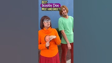 Best! Scooby Doo Meet and Greet! Shaggy and Velma! Universal Studios! #scoobydoo #universalparks