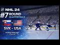 DRAMA AŽ DO KONCE | SVK - USA | NHL 24 | WORLD HOCKEY LEAGUE | #7
