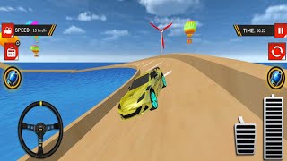 Real Super Car Stunt Racing Car Games - Morden Car Stunts Tracks - Android Gameplay  screenshot 1