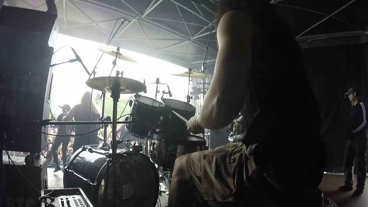 SABIENDAS - Worse than Death (Live at Stonehenge Festival 2015) Drum Cam