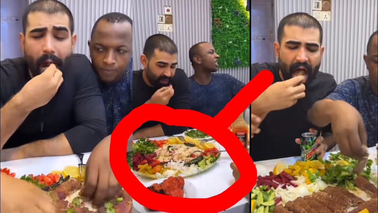 زوين رشك اكل 20شيش كباب عبود سماره ولا شبع خطيه تعارك وي زوين على الكباب 😂😂 بيت رشك