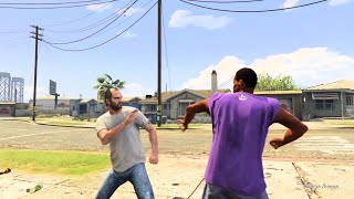 Grand Theft Auto V PS5 - Street Fights With Trevor [4K HDR 60fps] screenshot 4