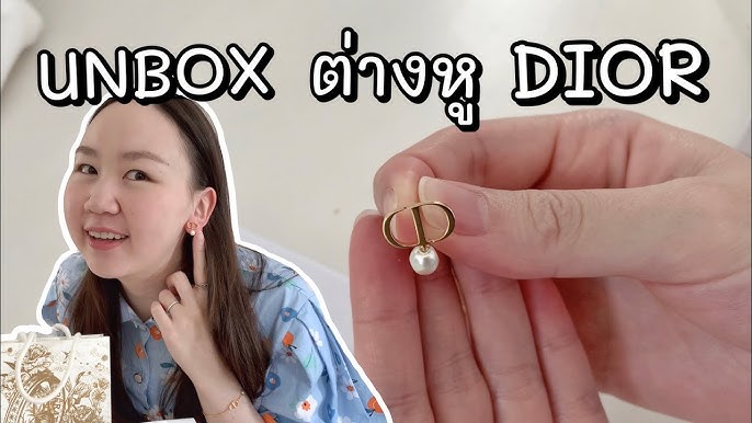 DIOR TRIBALES & LOUIS VUITTON LOUISETTE EARRINGS UNBOXINGS! Try on, review,  first impressions. 