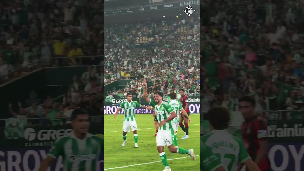 ¡Así empató el encuentro Pablo Fornals! 🎯💚