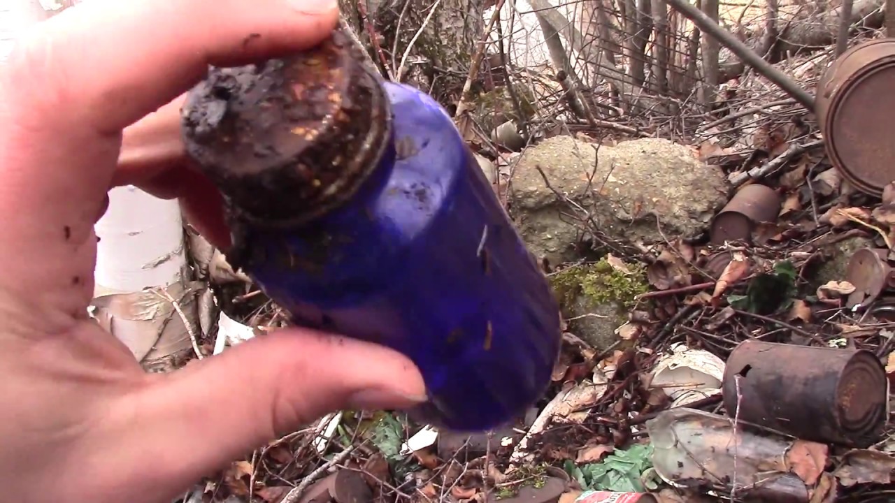 A day of searching on the river bank