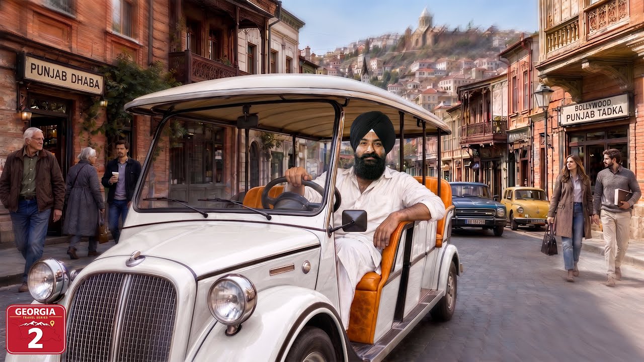 ਜੌਰਜੀਆ🇬🇪ਵਿੱਚ ਮੇਰਾ ਪਹਿਲਾ ਦਿਨ😳First Impression of Georgia