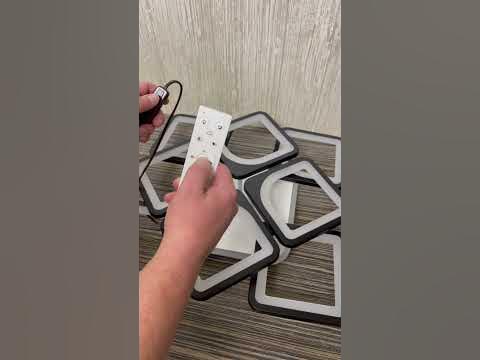 Как подвязать пульт к светодиодной люстре - YouTube