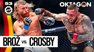 BROZ vs. CROSBY | FREE FIGHT | OKTAGON 53 🇩🇪