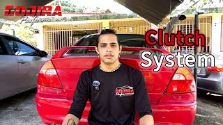 1999 Mitsubishi mirage: clutch system 