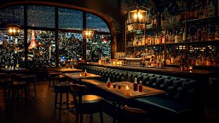 Tokyo Night Bar with Smooth Saxophone Jazz Music - Relaxing Jazz Bar Classic for Work, Study