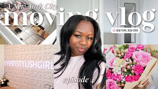 NYC Moving Vlog Ep. 4 | Beauty Room Organization + Attending Sip N' Slay + Grad School Prep & More!