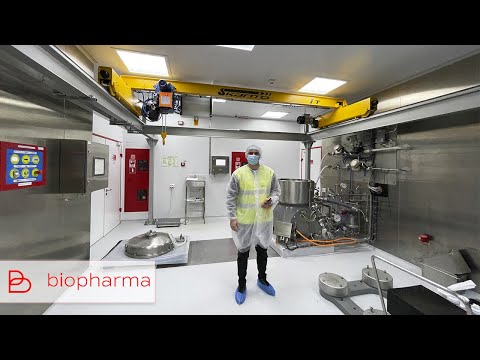 Опорний кран і вантажопідйомні механізми для найбільшої біофармацевтичної компанії Biopharma | КЗПТО