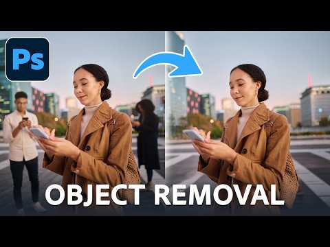 How to Remove Objects in Photoshop Using Generative Fill | Fast & Easy Tutorial