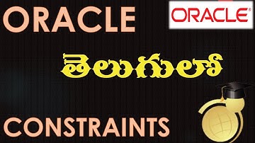 Oracle in Telugu - NotNull, Default & Check Constraints with examples in Oracle