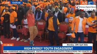 See Oburu, Wanga, Simba Arati & Abdulswamad dancingto Raila's favourite 'Lero Ni Lero' Song.