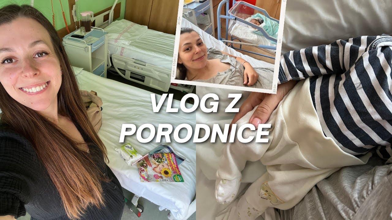 VLOG Z PORODNICE, PRVNÍ DNY DOMA S MIMINKEM 👶🏻