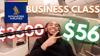 I Flew Business Class to Thailand on Singapore Airlines for only $56 by DollarMike 797 views 1 year ago 9 minutes, 32 seconds