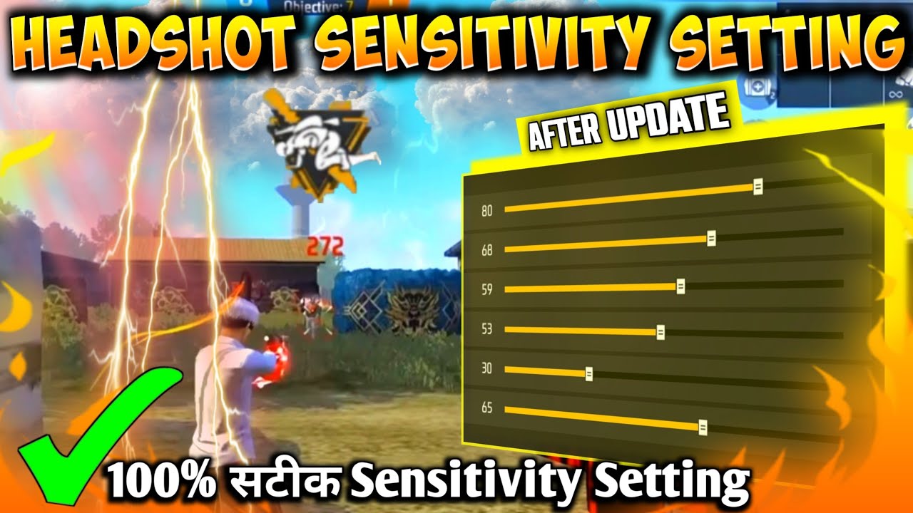 Ready go to ... https://youtu.be/P2mSzSlLYY4 [ After Update Best Free Fire Sensitivity Setting // Headshot Sensitivity Setting in Free Fire Max]