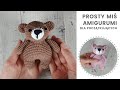 Prosty miś amigurumi krok po kroku z ruchomymi łapkami! Wzór dla początkujących ❤️