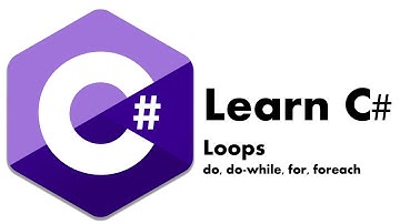 Learn C# Tutorial Pt. 11 | Loops (while, do-while, for, foreach)