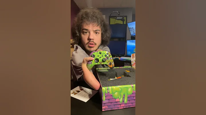 TMNT themed Xbox Controller w/ 🍕 #shorts