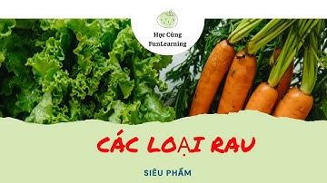 Dạy bé học nhận biết Tên các loại Rau Củ Quả bằng Tiếng Anh & Tiếng Hàn | Vegetable  Cho Bé.