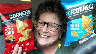 What Are Popcorners? -A Review Kettle Corn & White Cheddar