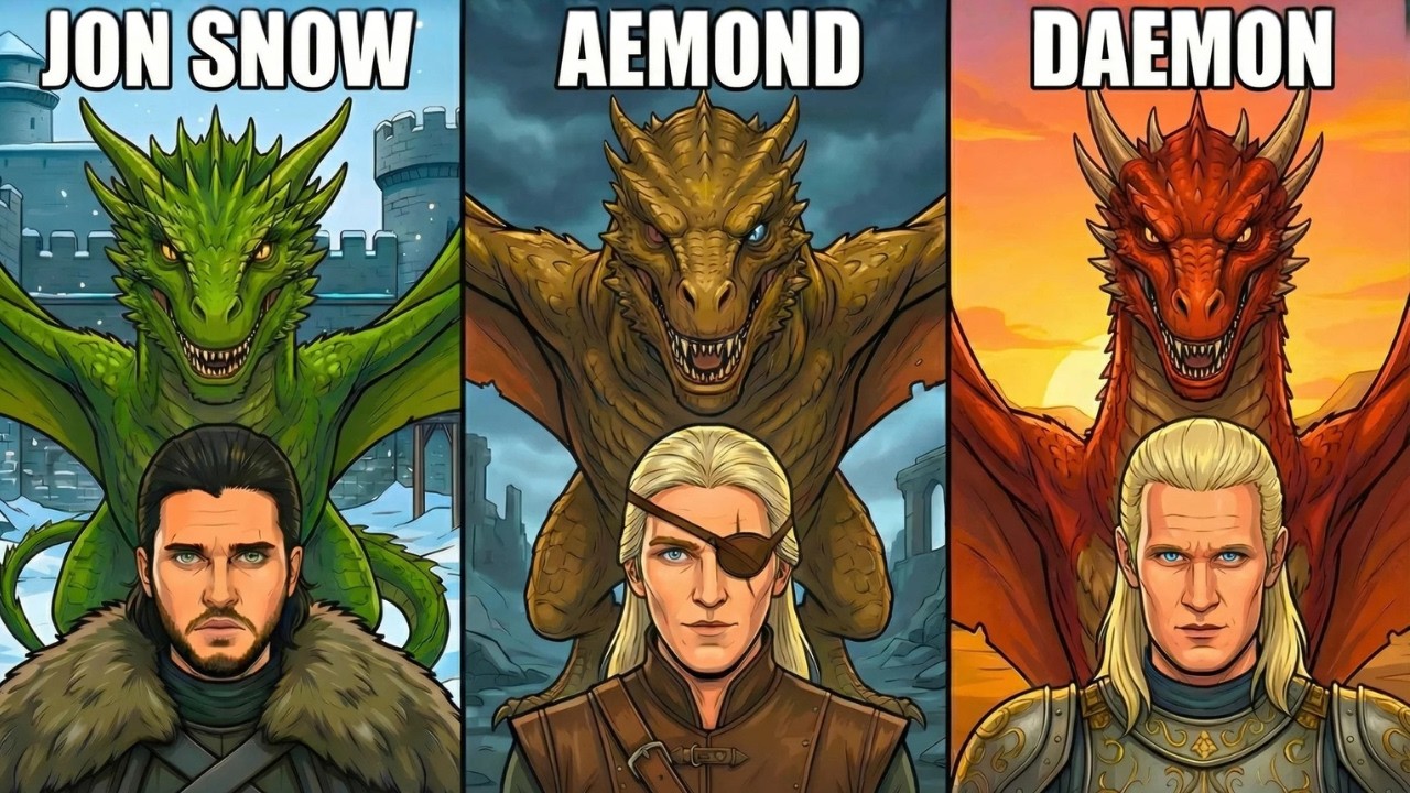 The Most Powerful Dragon Riders In Game Of Thrones EXPLAINED in Detail