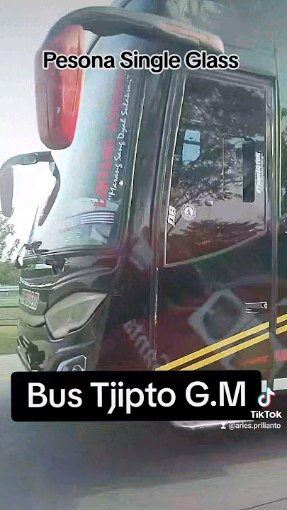 Bus TJIPTO G.M || Pesona Single Glass|| #bustjiptogm #pesonasingleglass