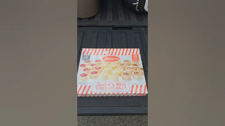Costco Sale Item Review Junior's Mini Cheesecakes Original Strawberry & Cinnamon Apple Swirl Taste