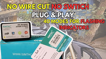 Switchless Simtac Hazard Flasher | Apache rtr 200 4v Bs6 | Aakash Baviskar Vlog 06