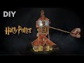 Making the burrow from harry potter  diy miniature