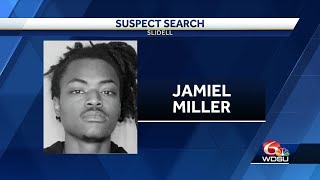 Slidell police searching for man accused of murder