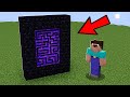 MAZE INSIDE PORTAL in Minecraft Animation! Battle NOOB vs PRO Challenge!