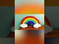 DIY Tissu Paper Rainbow 🌈#diy #trending #craft #viral #tissue #tissuepaper #homedecor