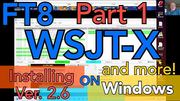 Nieuwste versie Setup Icom 7300 PRESET FT8 WSJT-X Installeren, instellen, diepgaande video