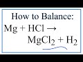 Balancing Chemical Equations Concepts