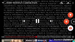 (REUPLOAD) Hidden Windows 0.11 Startup Sound