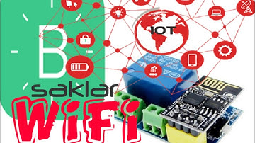 #IoTesp8266                                                              SAKLAR WiFi 1CH ESP01 BLYNK