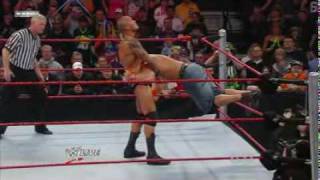 Raw - John Cena vs. Kofi Kingston vs. Randy Orton - 11.01.2010.avi